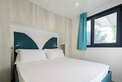 Mobilehome mit Klimaanlage, Terrasse und Pool