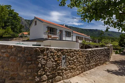 Ferienhaus mit Pool und Grill