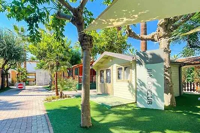 Mobilehome mit Klimaanlage, Terrasse und Pool