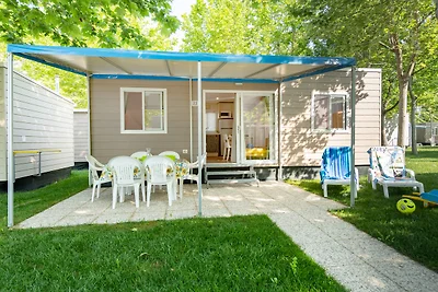 Mobilehome mit Garten und Pool