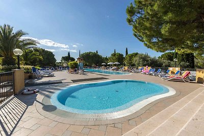 Mobilehome mit Terrasse, Klimaanlage und Pool