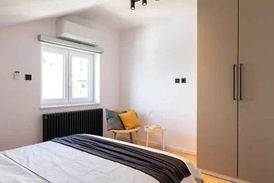 Ferienwohnung mit Balkon und Meerblick