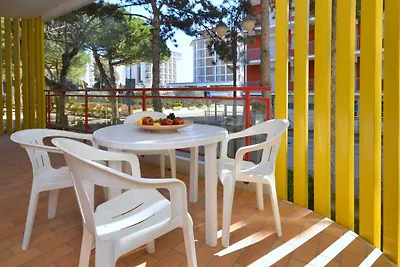 Ferienwohnung mit Klimaanlage und Balkon