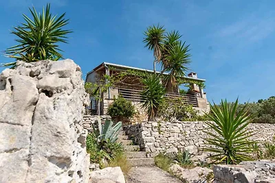 Ferienhaus mit Terrasse und Meerblick