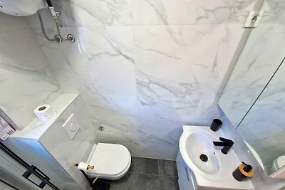 Gemütliches Studio in Novalja mit Blick ins