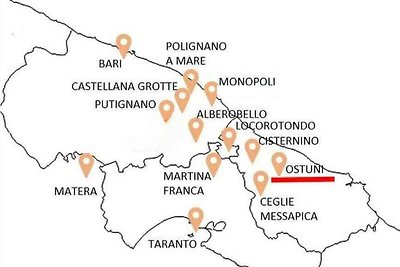 Appartamento Vacanza con famiglia Ostuni