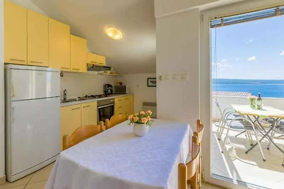 Ferienwohnung mit Balkon mit Meerblick