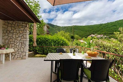 Ferienhaus mit Klimaanlage und Meerblick