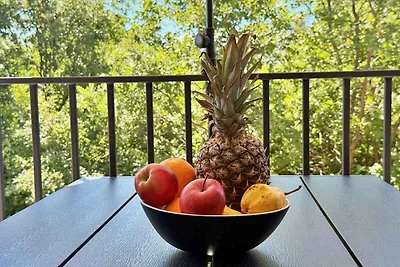 Ferienwohnung mit Pool zur gemeinsamen