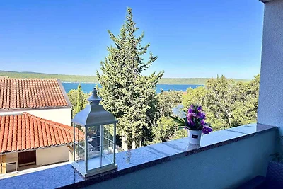 Ferienwohnung mit Terrasse und Meerblick