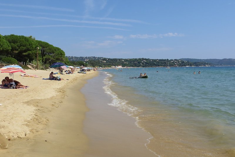Strand in Cavalaire