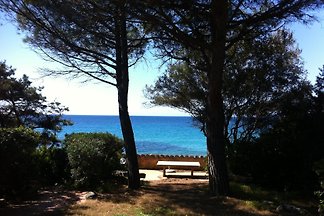 Villa Gennemari sulla spiaggia di sabbia
