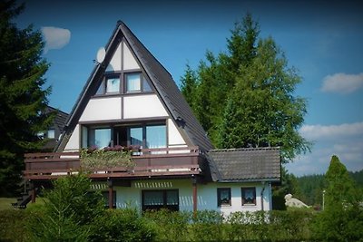 Nurdach-Ferienhaus