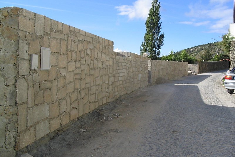 Mur sur la rue