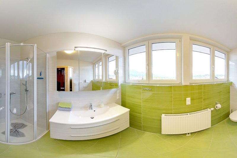 Badezimmer - Suite Karglhof