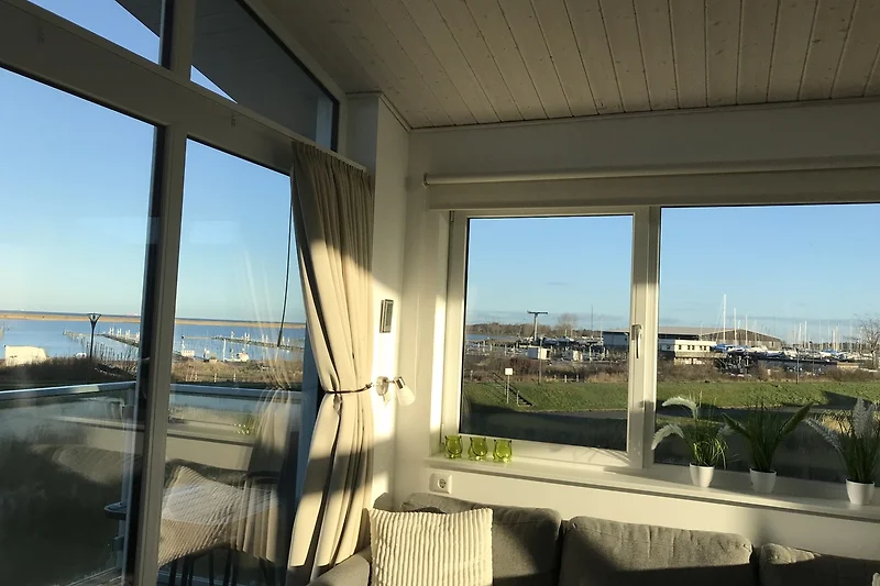 Blick aus dem Wohnzimmerfenster