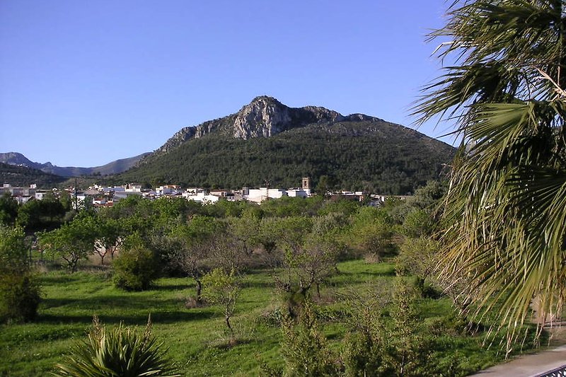 View from the balcony to Orba.