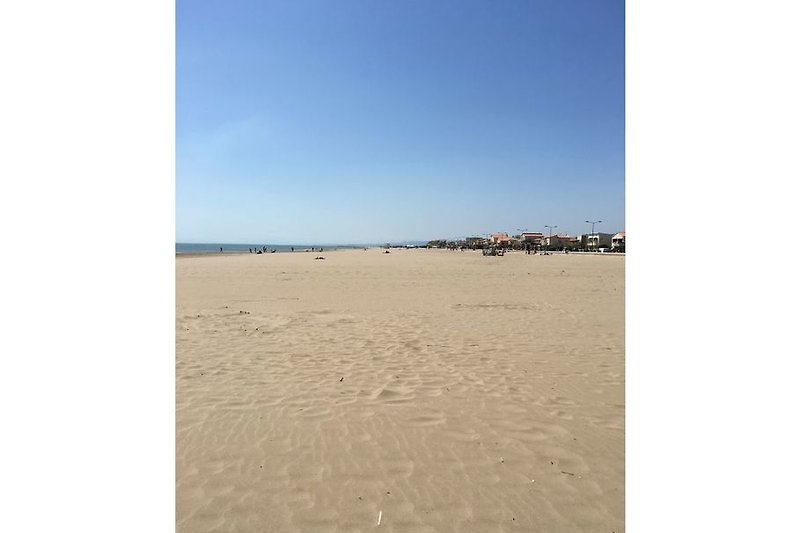 Sandstrand Narbonne Plage