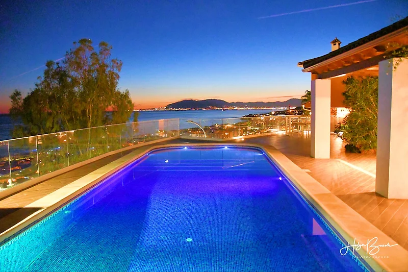 Aussicht mit Pool