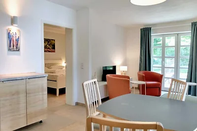 Strand-Wohnung Küstenwald; Terrasse