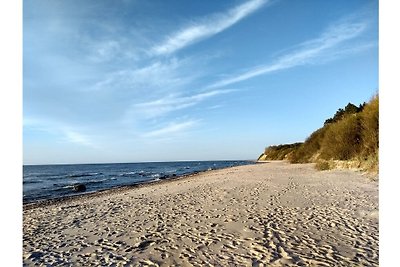 Strand-Wohnung Küstenwald; Terrasse