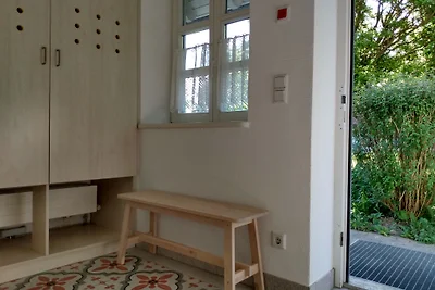 Strand-Wohnung Küstenwald; Terrasse