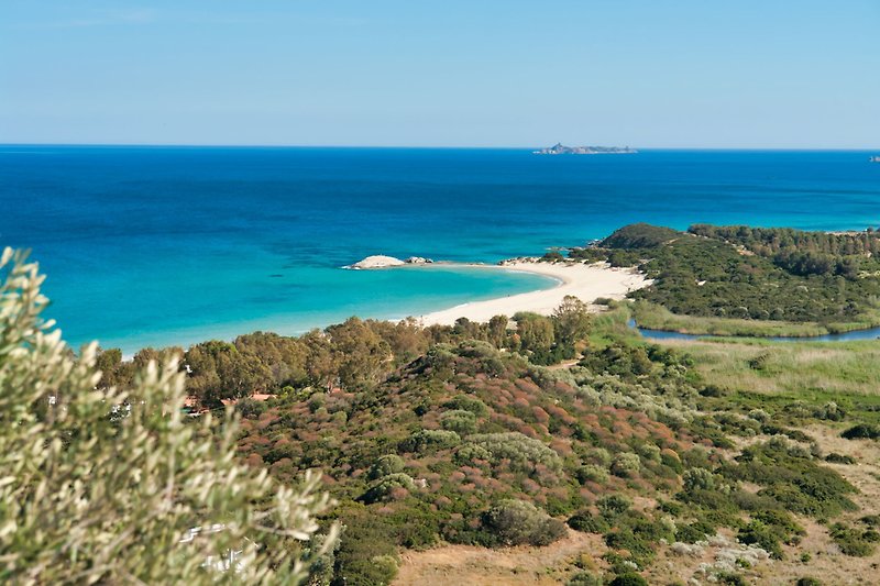 Villa Le Mimose 1 B-1.Reihe am Meer in Costa Rei - Familie Costi