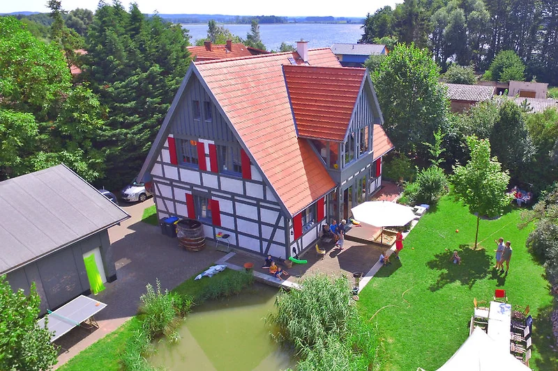 Fachwerkhaus am Karpfenteich