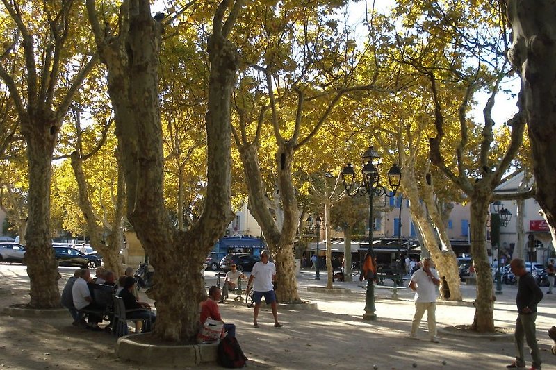 Bouleplatz in St. Tropez