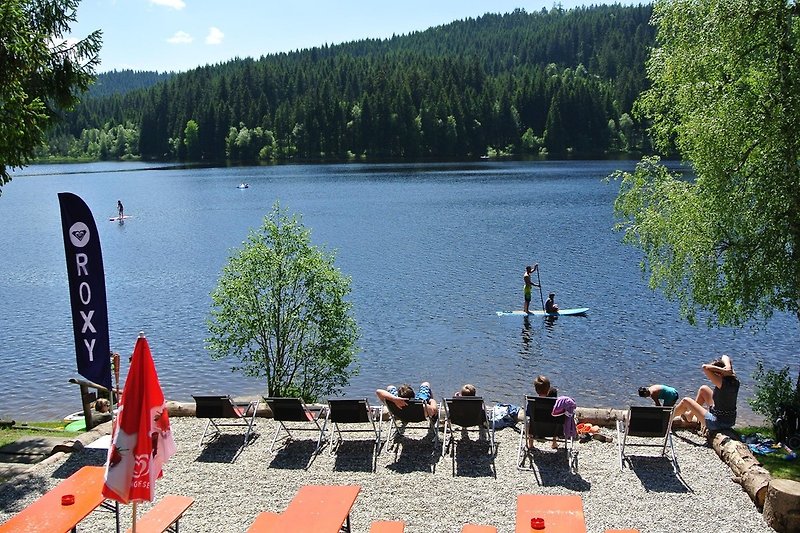 SUP auf dem Windgfällweiher