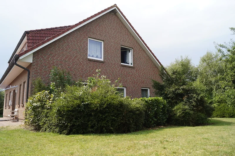 Haus Möwe Gartenansicht