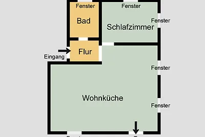 Waldhaus Sonnenberg - Fewo 2
