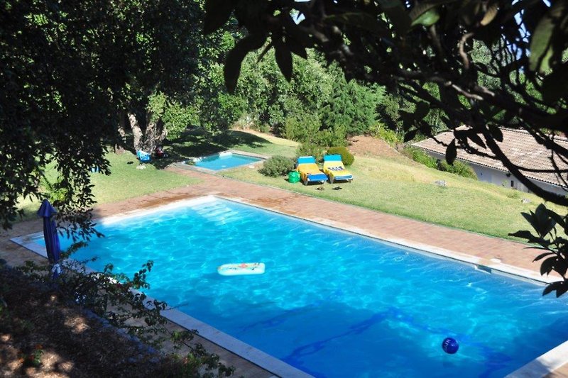 the pool with children's pool