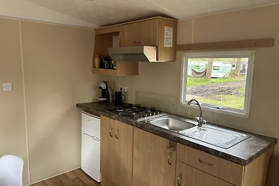 'De Krab' moderne stacaravan op camping Bakkum