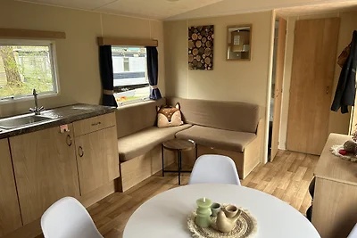 'De Krab' moderne stacaravan op camping Bakkum