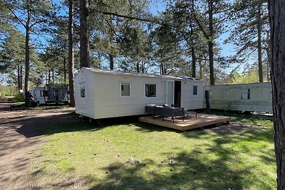 'De Krab' moderne stacaravan op camping Bakkum