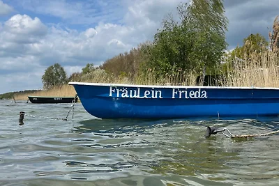 Miss Frieda al lago