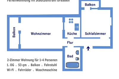 Apartment LINGNER im Zentrum