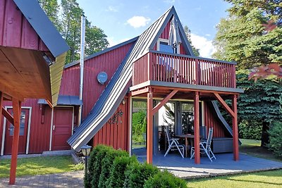 Vakantiehuis aan het Lübbe meer