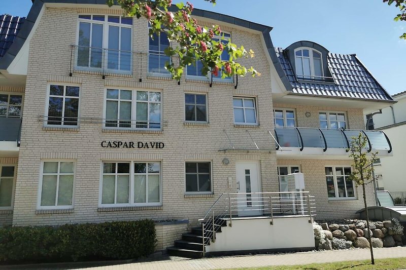 Caspar David, kleine Appartementanlage
