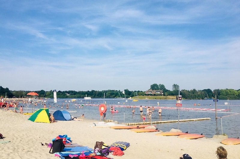 Swimming lake in East Frisia