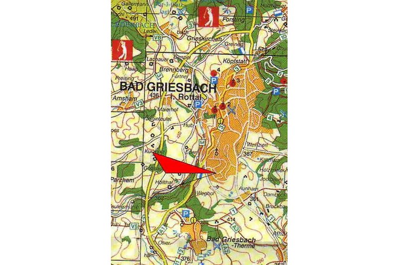 Lage in BadGriesbach