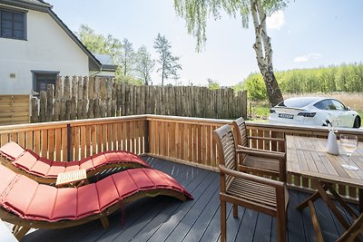 "Strandvergnügen", 100 m zum Traumstrand, ganzer Terrassen-Bungalow mit Parken