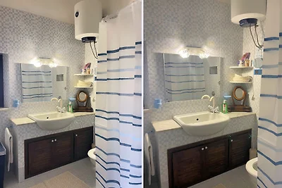 Ferienhaus Sant' Elia mit Meerblick