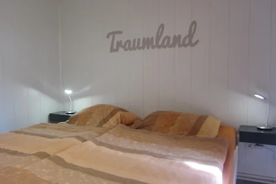 Holzbungalow auf dem Mövenhof