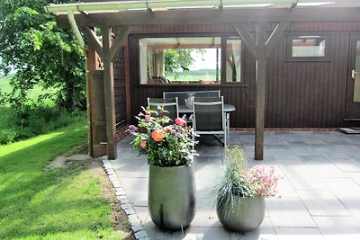 Holzbungalow auf dem Mövenhof