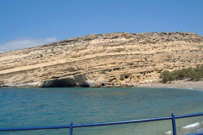 Matala, die Höhlen