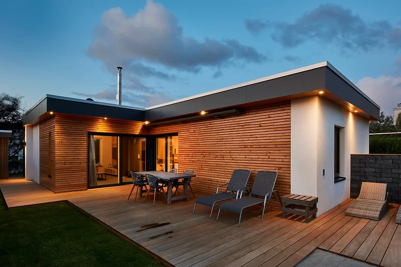 West Terras met zitgedeeltes
