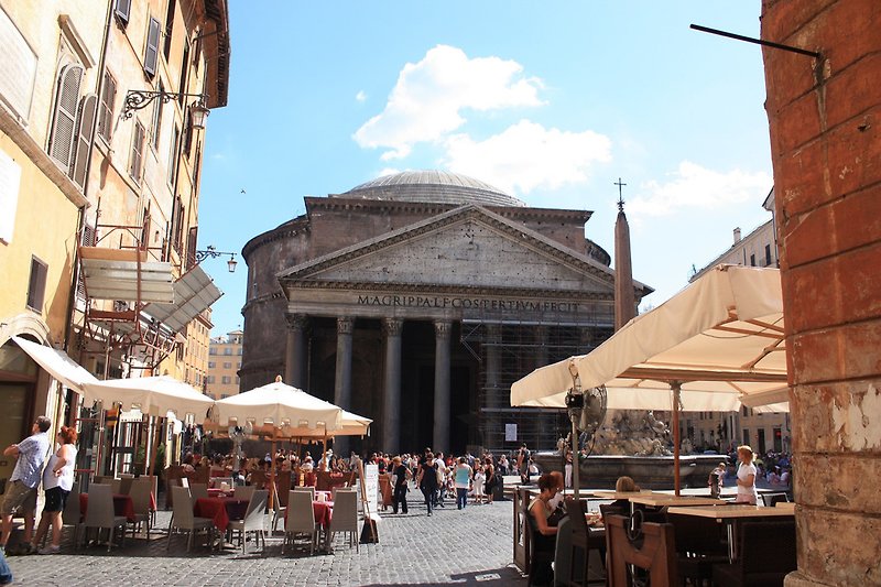 Bummel in Rom, hier das Pantheon