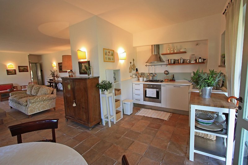 Wohnstube und Küche